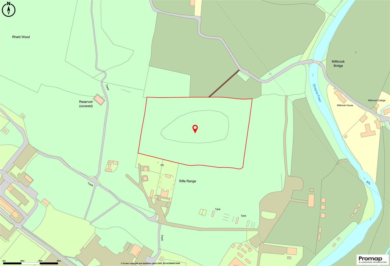 Approximately 4.639 acres of land, Llangenny nr Crickhowell